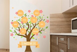 Наклейка интерьера Семейное дерево цена и информация | Декоративные наклейки | kaup24.ee