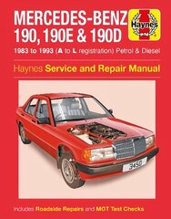 Mercedes-Benz 190 Service And Repair Manual hind ja info | Entsüklopeediad, teatmeteosed | kaup24.ee
