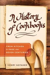 History of Cookbooks: From Kitchen to Page over Seven Centuries hind ja info | Retseptiraamatud  | kaup24.ee