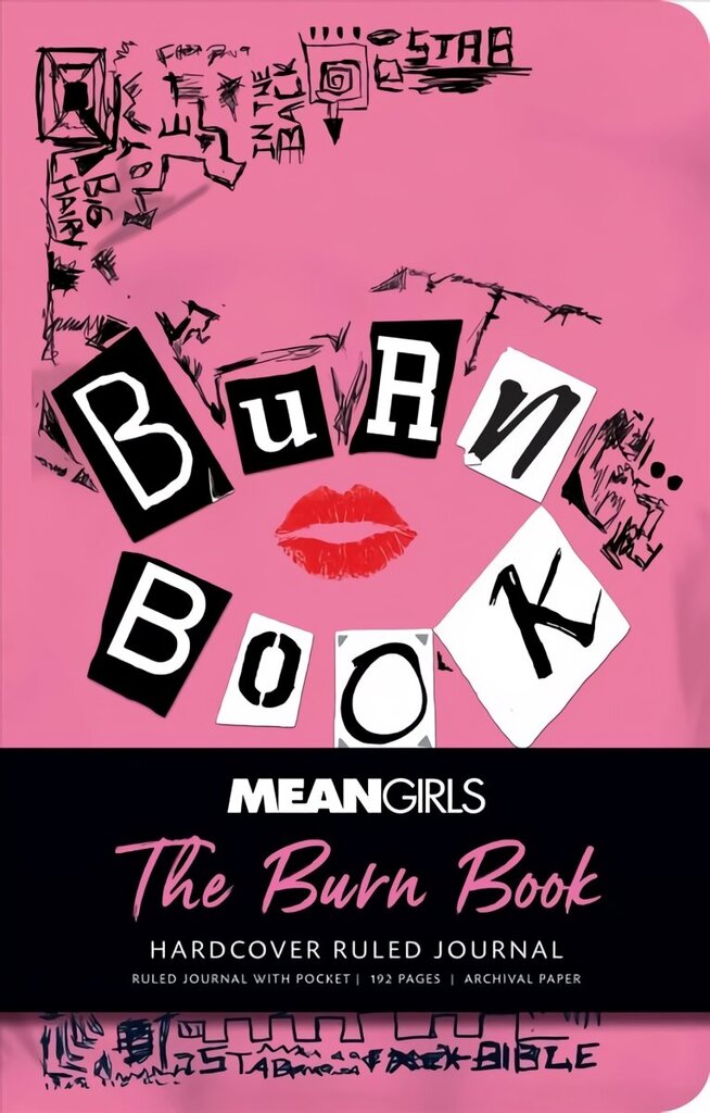 Mean Girls: The Burn Book Hardcover Ruled Journal цена и информация | Kunstiraamatud | kaup24.ee