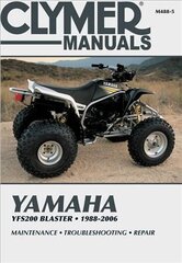 Yamaha Yfs200 Blaster, 1988-2006: Maintenance * Troubleshooting * Repair 2nd ed. цена и информация | Путеводители, путешествия | kaup24.ee