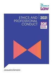 SQE - Ethics and Professional Conduct hind ja info | Majandusalased raamatud | kaup24.ee