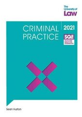 SQE - Criminal Practice цена и информация | Книги по экономике | kaup24.ee