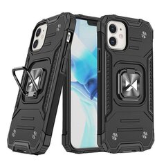 Telefoniümbris Wozinsky Ring Armor Iphone 14 Max, must hind ja info | Telefonikaaned ja ümbrised | kaup24.ee