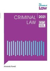 SQE - Criminal Law hind ja info | Majandusalased raamatud | kaup24.ee