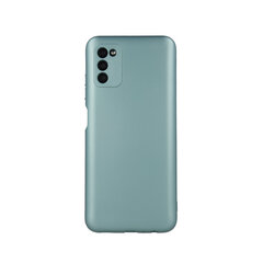 Telefoniümbris Metallic case for Samsung Galaxy S22, roheline hind ja info | Telefoni kaaned, ümbrised | kaup24.ee