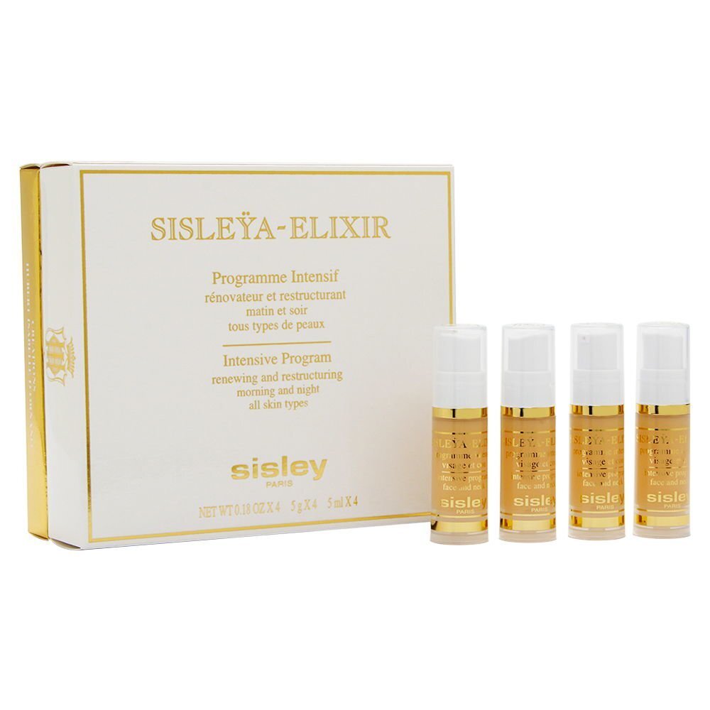 Keturių savaičių atkuriamoji programa Sisleya Elixir Intensive 4 x 5 ml hind ja info | Näoõlid, seerumid | kaup24.ee