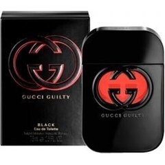 Parfüüm Gucci Guilty Black EDT naistele 75 ml hind ja info | Gucci Kosmeetika, parfüümid | kaup24.ee