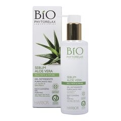 Puhastav näogeel Aloe Veraga Bio Phytorelax Sebum Aloe Vera 200 ml цена и информация | Аппараты для ухода за лицом | kaup24.ee