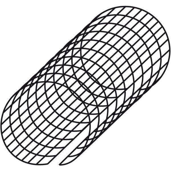 Vee äravoolu kaitseekraan LEVEX TUBE 1m (pakendis 5) hind ja info | Katuse aluskatted | kaup24.ee