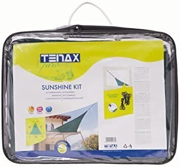 Kolmnurkne varjutusvõrk SUNSHINE KIT 3x3x3m, roheline hind ja info | Aiatööriistad | kaup24.ee