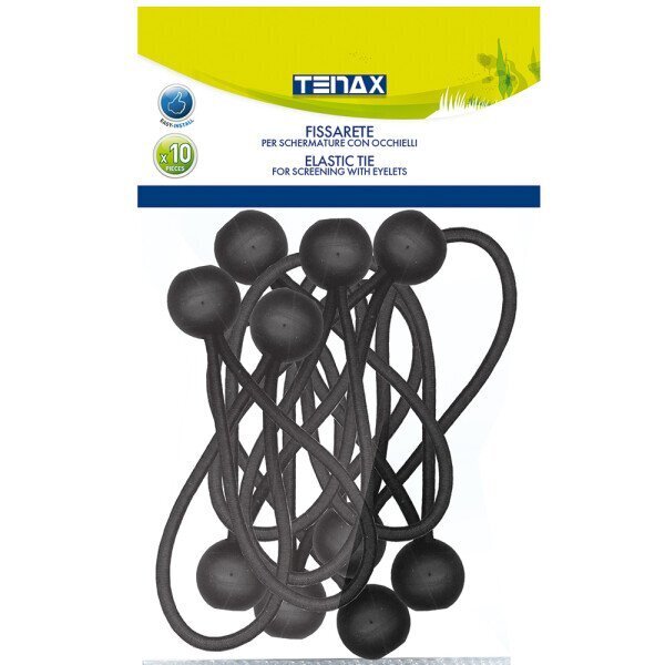 Elastsed lipsud, mustad, 10 tk. цена и информация | Aiatööriistad | kaup24.ee