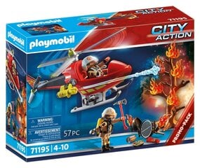 71195 PLAYMOBIL® City Action, Пожарный вертолет цена и информация | Конструкторы и кубики | kaup24.ee