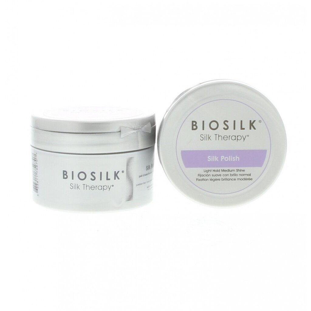 Sära ja kohevust andev juuksevaha Biosilk Silk Therapie Silk Polish 89 ml цена и информация | Viimistlusvahendid juustele | kaup24.ee