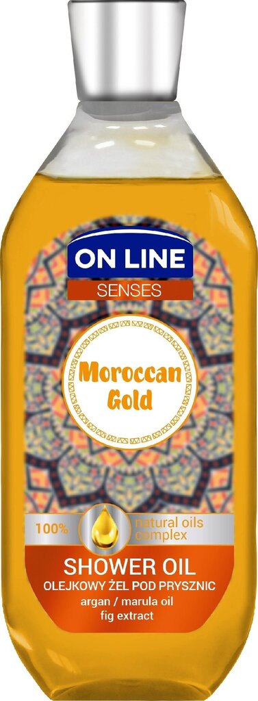 Dušiõli Forte Sweeden Moroccan Gold 500ml цена и информация | Dušigeelid, õlid | kaup24.ee