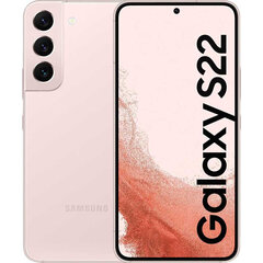 Samsung Galaxy S22 5G 8/256GB SM-S901BIDGEUB Pink Gold hind ja info | Telefonid | kaup24.ee