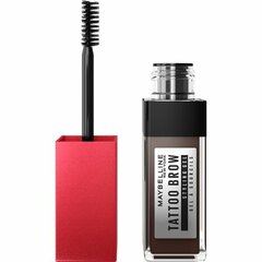 Maybelline Tatto Brow kulmugeel 6 ml, 260 Deep Brown цена и информация | Карандаши, краска для бровей | kaup24.ee