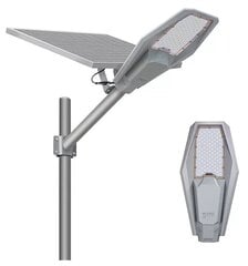 Светодиодный уличный светильник VP с солнечной батареей Warrior 120Вт + панель 25Вт + 18000мАч + пульт дистанционного управления цена и информация | Уличное освещение | kaup24.ee