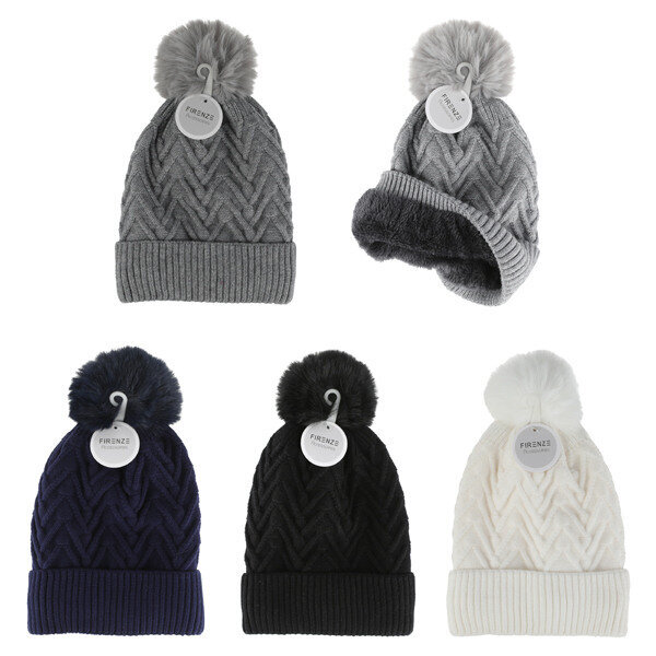 Naiste talvemüts fliisvoodriga, must hind ja info | Naiste mütsid ja peapaelad | kaup24.ee