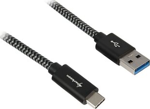 Sharkoon USB-A - USB-C 0.5 m (4044951027033) hind ja info | Mobiiltelefonide kaablid | kaup24.ee