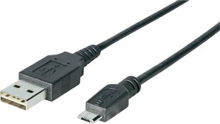 Sharkoon USB-A - microUSB 3 m (4044951015504) hind ja info | Mobiiltelefonide kaablid | kaup24.ee