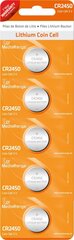 MediaRange CR2450 540mAh 5 tk. цена и информация | Аккумуляторы, батарейки | kaup24.ee