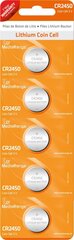 MediaRange CR2450 540mAh 5 tk. hind ja info | Akud, patareid fotoaparaatidele | kaup24.ee