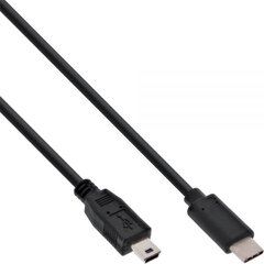 InLine USB-C - miniUSB 0.5 м (35756) цена и информация | Кабели для телефонов | kaup24.ee