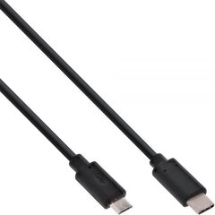 InLine USB-C - microUSB 1 м (35741) цена и информация | Borofone 43757-uniw | kaup24.ee