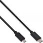 InLine USB-C - microUSB 1 m (35741) цена и информация | Mobiiltelefonide kaablid | kaup24.ee