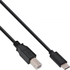 InLine, USB-C - USB-B, 5м цена и информация | Кабели и провода | kaup24.ee