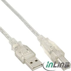 InLine USB-A - USB-B 7 м (34557T) цена и информация | Кабели для телефонов | kaup24.ee