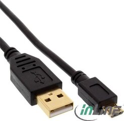 InLine 31715P, micro USB, 1.5м цена и информация | Кабели для телефонов | kaup24.ee