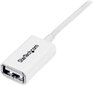 StarTech USB-A - USB-A 1 m (USBEXTPAA1MW) hind ja info | USB jagajad, adapterid | kaup24.ee