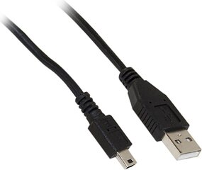 Шаркун USB-A - miniUSB 1 м (4044951015566) цена и информация | Кабели для телефонов | kaup24.ee