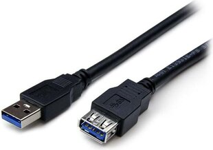 StarTech USB-A - USB-A 2 m (USB3SEXT2MBK) цена и информация | Адаптеры и USB-hub | kaup24.ee