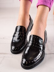 Элегантные женские туфли Shelovet, черные цена и информация | Туфли женские Saimaoxieye, песочного цвета | kaup24.ee