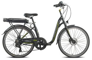 Elektriline jalgratas Torpado Gaia T215, must hind ja info | Elektrirattad | kaup24.ee