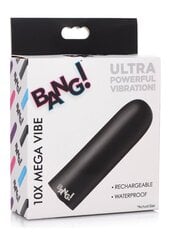 Silikoonist mini vibraator XR Brands Bang, must цена и информация | Вибраторы | kaup24.ee