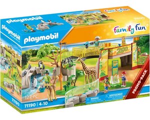 71190 PLAYMOBIL® Family Fun, Suur loomaaed hind ja info | Klotsid ja konstruktorid | kaup24.ee