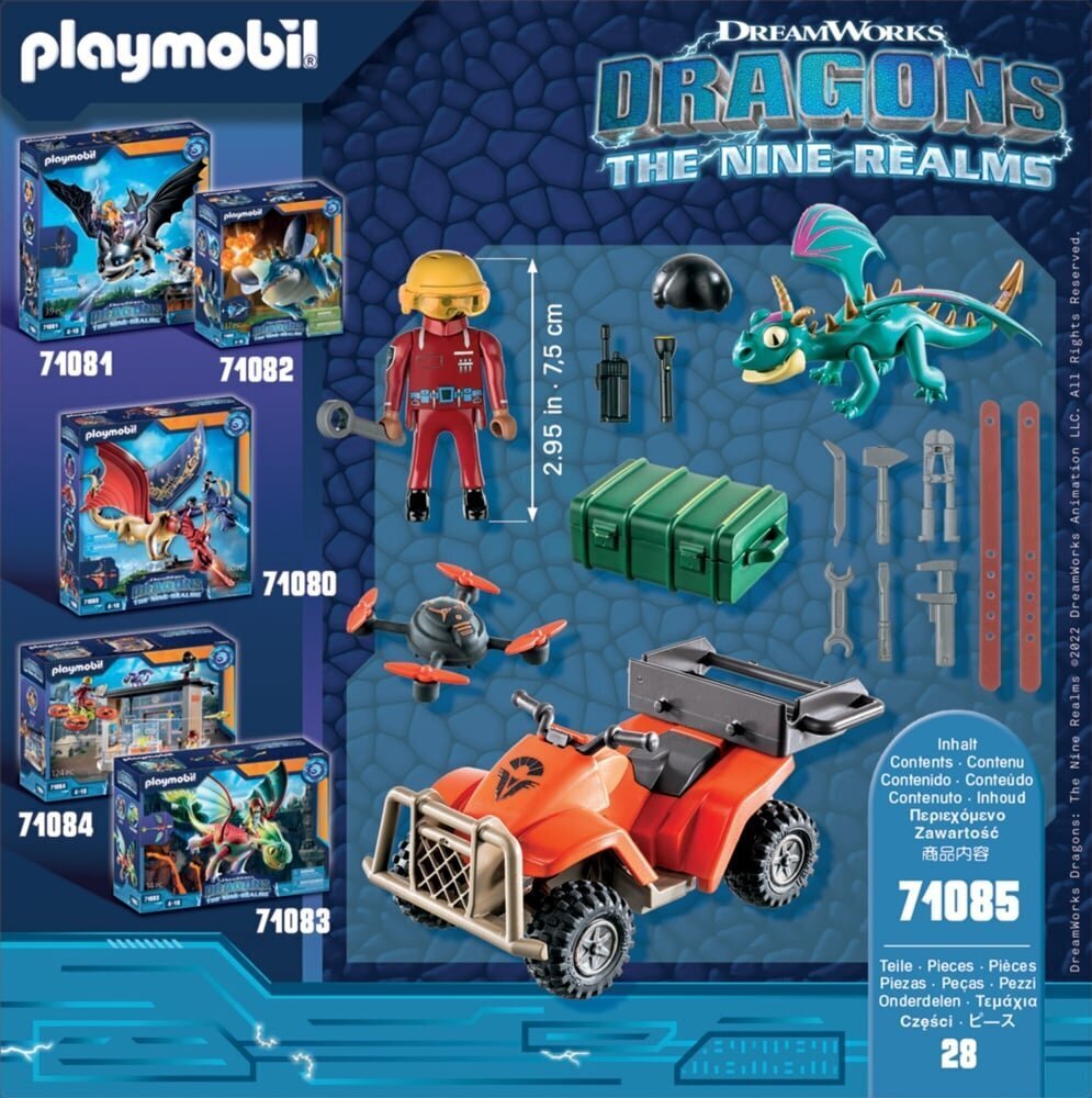 71085 PLAYMOBIL® Dragons, The Nine Realms hind ja info | Klotsid ja konstruktorid | kaup24.ee