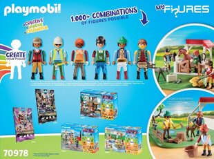 70978 PLAYMOBIL® My Figures, Hobuste rantšo цена и информация | Конструкторы и кубики | kaup24.ee