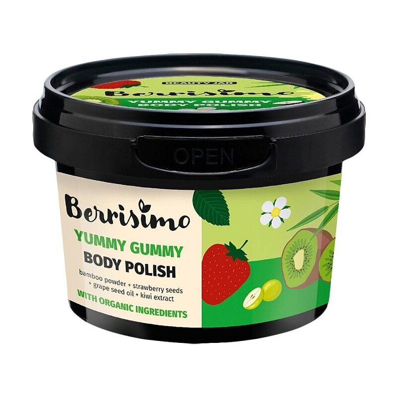Kehakoorija Beauty jar Yummy Gummy Body Polish, 270g hind ja info | Kehakoorijad | kaup24.ee