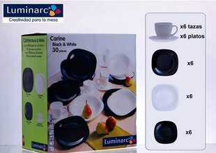Сервиз Luminarc Carine, 30 частей цена и информация | Посуда, тарелки, обеденные сервизы | kaup24.ee