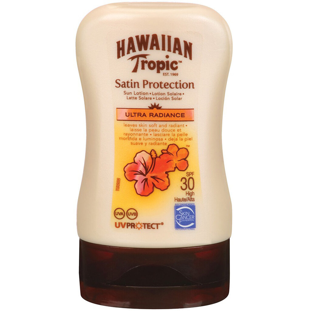 Tundlikule nahale sobiv päikesekreem Silk Hawaiian Tropic Spf 30 100ml цена и информация | Päikesekreemid | kaup24.ee