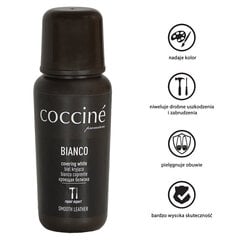 Valge kreem - korrektor valgetele jalatsitele - Coccine Bianco, 75ml цена и информация | Уход за одеждой и обувью | kaup24.ee