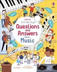 Lift-the-flap Questions and Answers About Music UK 2021 hind ja info | Noortekirjandus | kaup24.ee