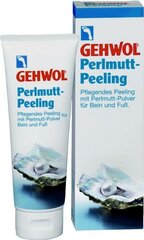 Koorija koos pulbristatud pärlmuttriga jalgadele Gehwol Mother of Pearl Scrub, 150 ml hind ja info | Kehakoorijad | kaup24.ee