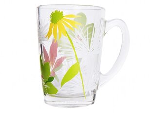 LUMINARC чашка New Morning Flowers, 320 мл цена и информация | Стаканы, фужеры, кувшины | kaup24.ee