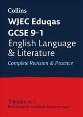 WJEC Eduqas GCSE 9-1 English Language and Literature All-in-One Complete Revision and Practice: Ideal for Home Learning, 2022 and 2023 Exams edition hind ja info | Noortekirjandus | kaup24.ee